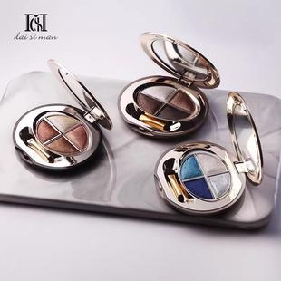 四色眼影盘2025新款闪钻亮片哑光大地色正品大牌带镜子新手初学者