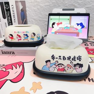 纸巾盒可爱客厅高档创意家用弹簧纸抽盒餐桌茶几餐巾纸盒子抽纸盒