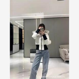 【惊！折扣】大鹅03款剪刀羽绒服加拿大男女短款外套飞行员夹克