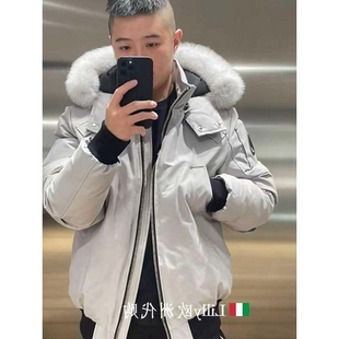 【惊！折扣】剪刀小男士短款连帽派克羽绒服冬季加厚抗冻外套