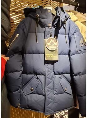 【惊！折扣】秋冬折上折Moose加拿大剪刀手羽绒服短款女quebec