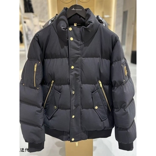 【惊!折扣】代购Moose/小剪刀羽绒服 立领长袖羽绒男士泡芙飞行