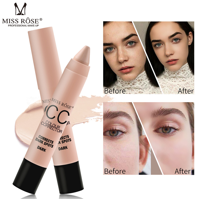 MISS ROSE遮瑕笔修容棒Concealer Stick Long Lasting Brighten