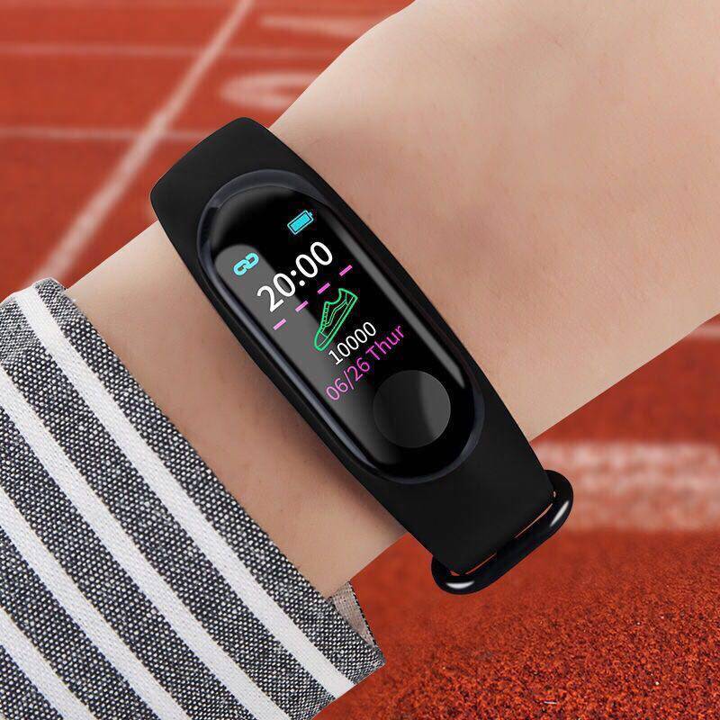 Smart bracelet M3 Blood pressure Heart Rate Color motion men and women waterproof Healthy the elderly Pedometer student M4 watchin the Smart devices , Smart bracelet  category - from Buy2taobao.com to provide professional Taobao agent buy service