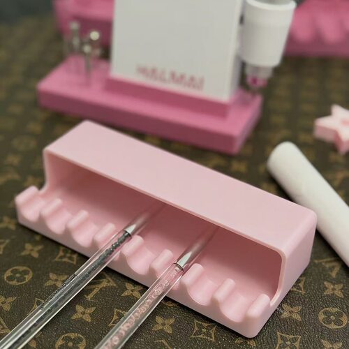 美甲师专用遮光防滴漏笔架