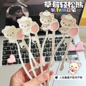 新款 豆笔拼豆铲镊子拼豆 草莓轻松熊长针拼豆笔新3代长双针长款