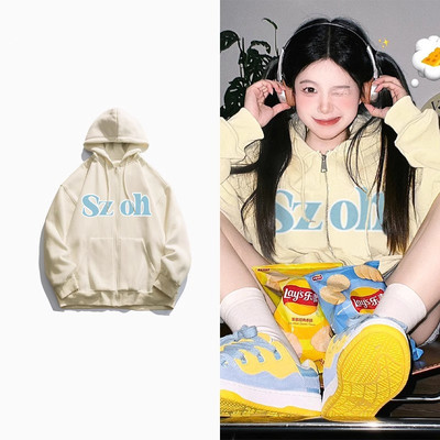 卫衣女2023秋冬季设计感小众外套