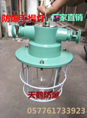 厂家直销 BCD100隔爆型防爆灯60-100W手提式矿用医药BSD