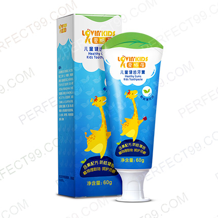 完美牌爱施蓓儿童健齿牙膏酷爽