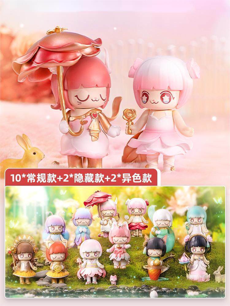 洛阳礼物·52TOYS Kimmy&Miki花语系列盲盒潮玩手办礼品摆件