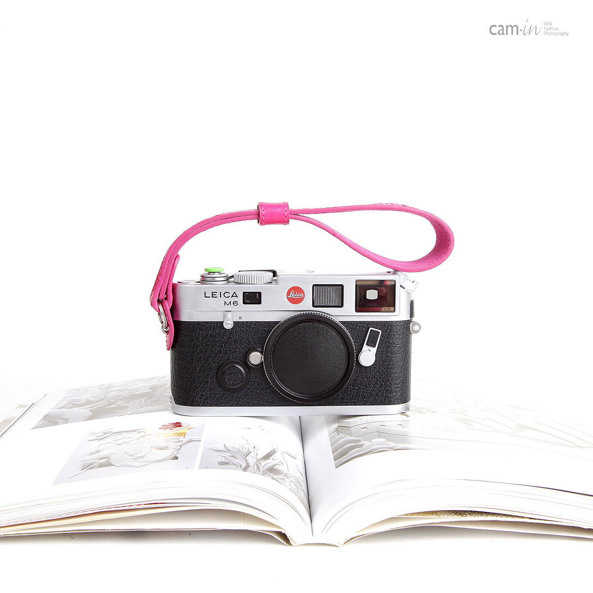 cam-in 鸵鸟皮专业相机手腕带 真皮腕带 圆孔接口 WS001