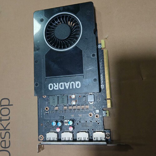 丽台P2200 5G显卡，成色不错，无拆无修，膜都没撕哦～