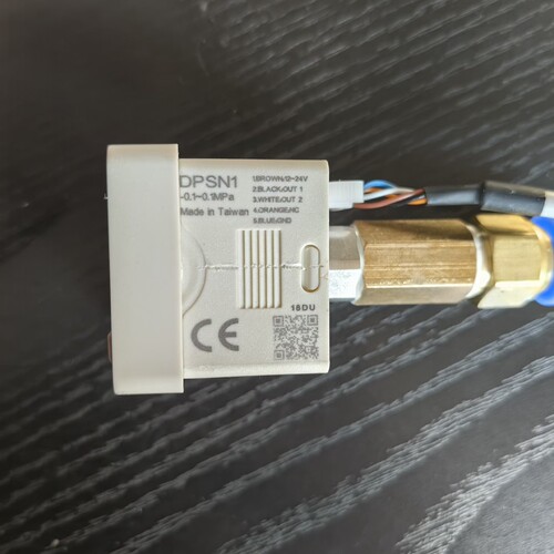 亚德客数字压力开关DPSN1，量程:-0.1MPa∽0.1M