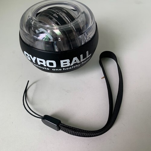 GYRO BALL腕力球，几乎全新，适合日常锻炼手腕力量。透