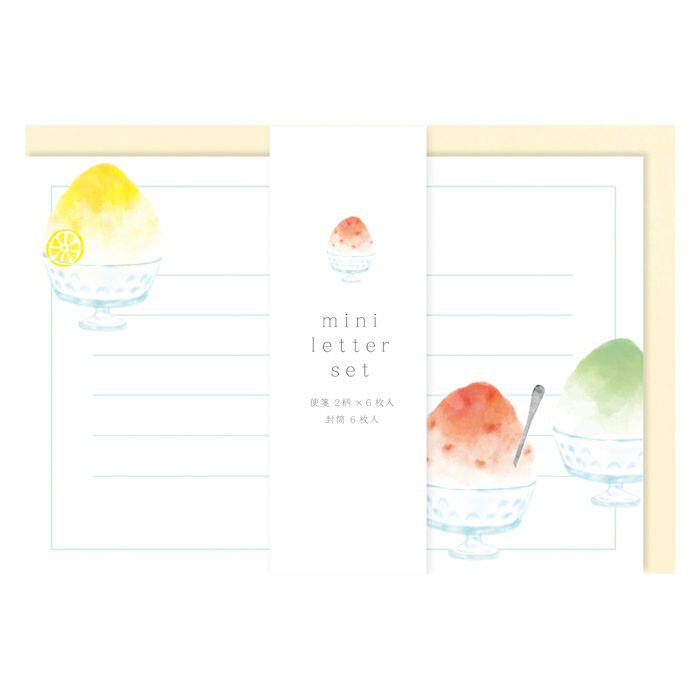 [재고] 일본 후루카와 제지 신제품 여름 한정 메모 스티커 빨간 봉투 미니 편지지 작은 빨간 봉투