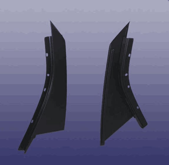 原厂配件适用奇瑞艾瑞泽7C柱盖板板艾7C柱盖板板总成 C柱装饰板总