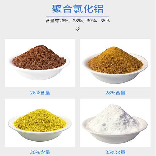 PAC聚合氯化铝污水净水剂沉淀污水处理净化药剂高效快捷洗煤养殖