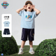 短袖 夏季 套装 儿童短裤 宝宝运动服男孩衣服 2026新款 汪汪队男童夏装