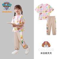 Pink T -Fish (242PS0166)+ХАКИ брюки (242PK0228) Женская модель