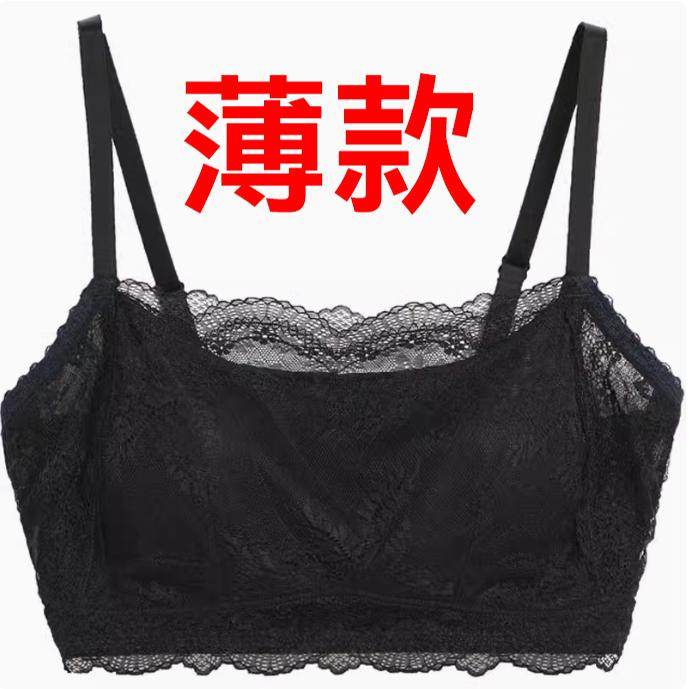 无钢圈抹胸式文胸夏季薄款