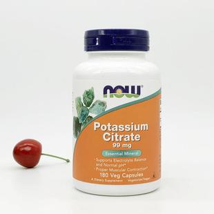 现货 进口美国进口生酮低碳补 Foods柠檬酸钾胶囊粉剂原装