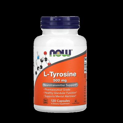 左旋酪氨酸片L-Tyrosine 美国原装进口 120粒/500mg