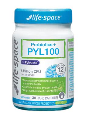 现货Life space养胃益生菌30粒PYL100罗伊氏乳杆菌澳洲进口