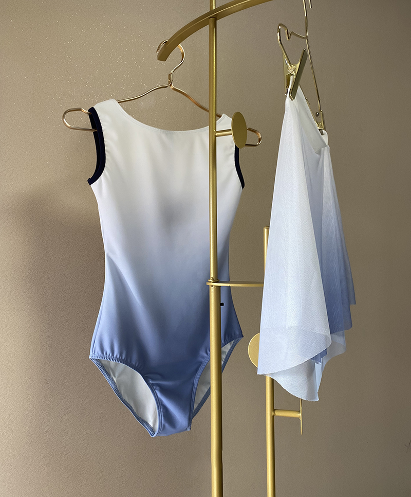 芭蕾舞练功服渐变舞蹈服体操服