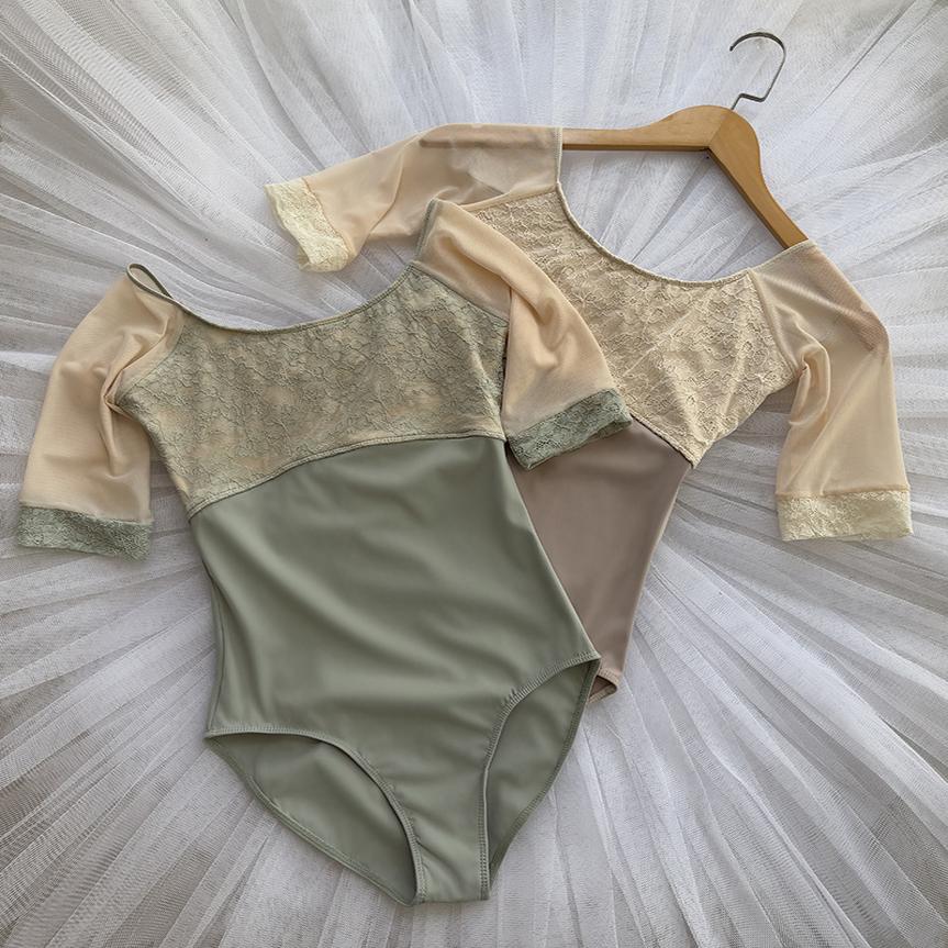 芭蕾中长款体操服空中瑜伽体操服艺考中高跨练功服中国舞蹈服