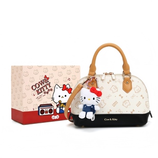 官网正品 贝壳包女轻奢小众可爱手提单肩斜挎包 Cow&Kitty2026新款
