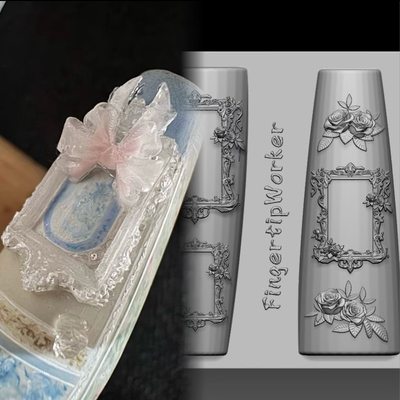 【FingertipWorker】原创超精致常用小众方相框模具