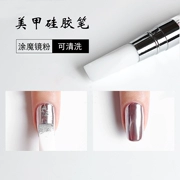 Nail đôi đầu silicone bút gradient smudge gương bột silicone bút vẽ móng công cụ dập nổi đôi phù hợp với - Công cụ Nail