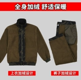Утепленный удерживающий тепло камуфляжный износостойкий комбинезон, увеличенная толщина