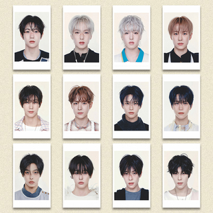 36张nctwish证件照拍立得】韩国明星男团周边高颜值公式照LOMO卡