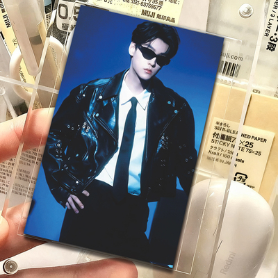 田栩宁皮衣造型高级氛围感穿搭神图柠檬水专属权威男神ins小卡