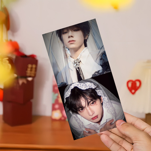 【橹穆小卡】橹穆双人神颜绝美头纱拼图小卡粉丝应援物料收藏卡片