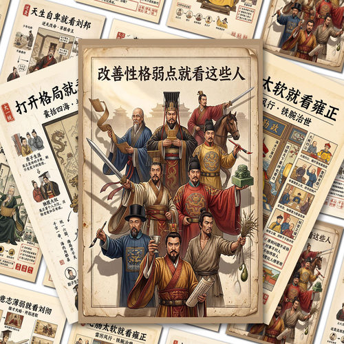 【人性的弱点】改善人性弱点人际交往的黄金法则人性本质贴纸