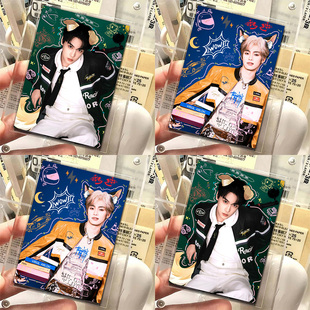 雷朋双人涂鸦小卡甜玉米应援物料帅气赛车服雷雷朋朋涂鸦小卡