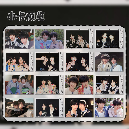 48张四代双人小卡】时代峰峻TF家族四代养成系双人高颜值拍立得