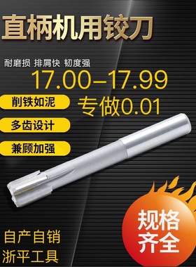 直柄机用铰刀17.01 17.02 17.03 17.04 17.05 17.99合金钨钢铰刀