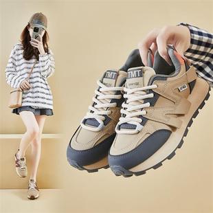 女2025春季 老爹鞋 学生运动跑步休闲厚底增高街拍2886 新款 ins韩版
