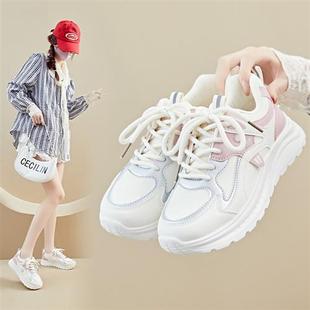女2025秋季 老爹鞋 学生运动跑步休闲街拍厚底增高G2503 新款 ins韩版