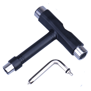 DECKWAR滑板扳手固定拧螺丝螺母长板滑板调节工具 滑板t型y型工具