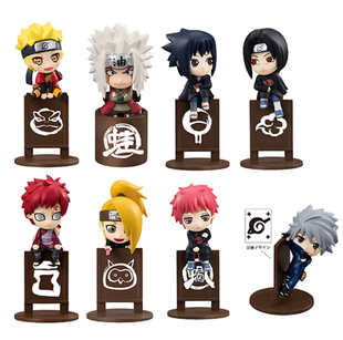 正版MegaHouse火影忍者疾风传盒蛋 茶友系列 总之先喝茶吧 盒蛋