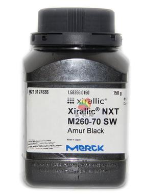 默克黑色珠光粉XIRALLIC NXT M260-70 SW Amur Black进口珠光粉