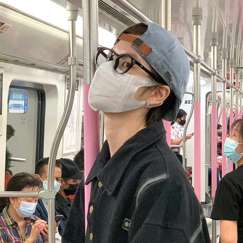 韩国ins潮流反戴鸭嘴帽男女