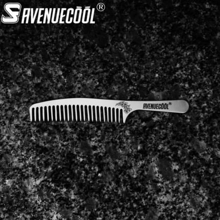 AVENUECOOL防静电不锈钢美发师理发专用梳子按摩男发剪发女生护理