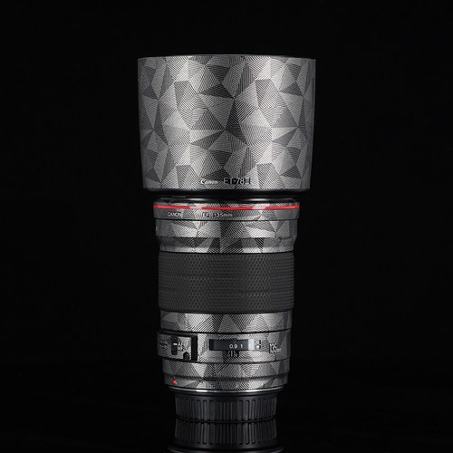 适用于佳能EF135F2USM镜头贴膜全包保护135+F2贴纸碳纤维迷彩3M