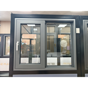 侧压平移断桥铝系统窗节能推静音拉隔音飘移聚氨酯填充窗定制