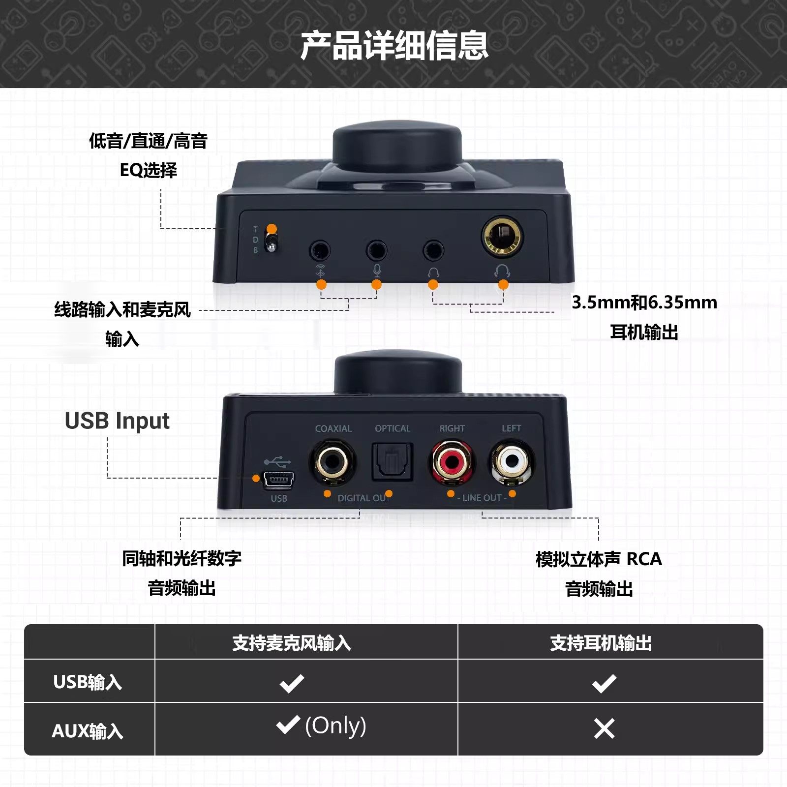 NEOHIPO H1 데스크탑 디코딩 앰프 DAC 발열 HIFI 무손실 오디오 디코더 USB 사운드 카드 PS5